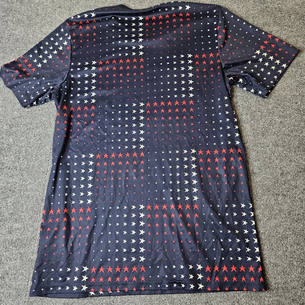 Adidas MLS Men's LAFC 2022 Americana Pre-Match Jersey Size Medium Blue Stars - Picture 7 of 7
